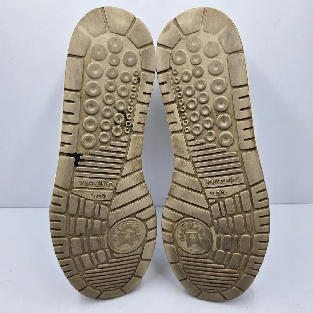 Mephisto Match Leather Oxford Walking Shoes Womens 11 Ivory Bone Trainer Sneaker